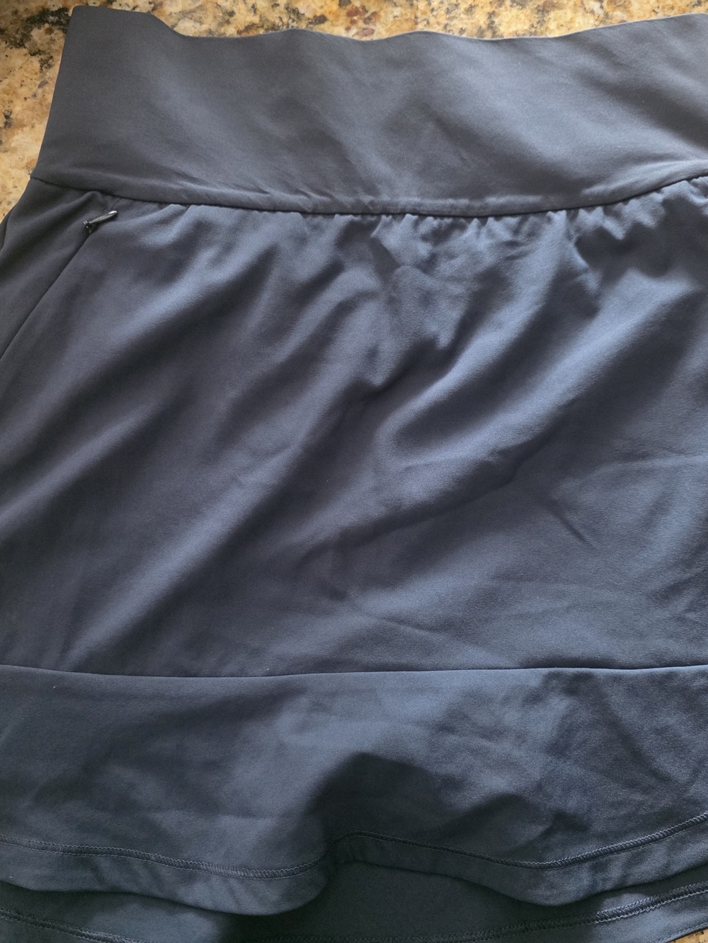 adidas Black Athletic Skirt with Branding Detail